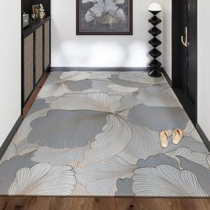 Dajiang Ковер 120х120 см для прихожей, износостойкий и грязеотталкивающий, не скользит, из велюра Keni, Rouyun Fanghua