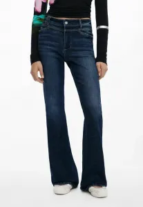 Расклешенные джинсы Desigual, Blue