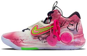 Nike Баскетбольные кроссовки KD Trey 5 X с мягкой подошвой, противоскользящие, износостойкие, унисекс, розовые
