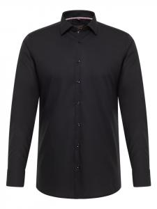 Рубашка Slim Fit черного цвета Eterna