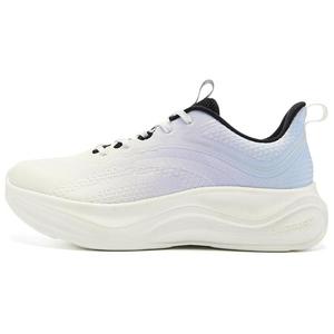 Кроссовки женские низкие Ivory/par Purple Qiaodan