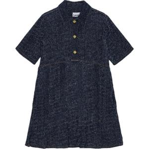 Футболка с короткими рукавами Denim Mini Dress GANNI, Rinse Wash