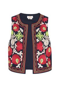 Жилет usha, темно-синий