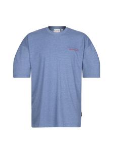 Naketano Футболка оверсайз Big Adonis 20, синий меланж