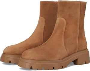 Женские ботильоны до щиколотки Stuart Weitzman Hudson Lite Zip, Doe