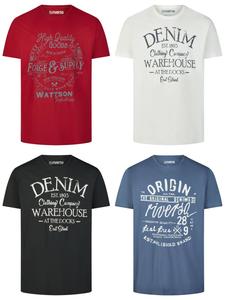 Набор из 4 разноцветных футболок RIVLeon