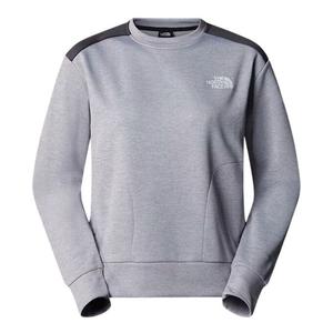 Женская флисовая толстовка The North Face Reaxion - TNF светло-серый меланж/асфальтовый серый