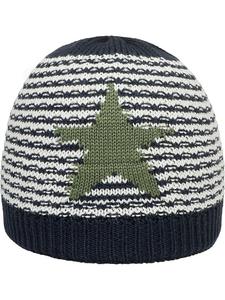 Döll Вязаная шапка темно-синего/белого цвета