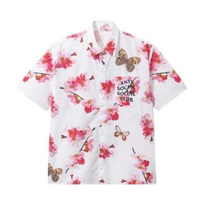 Топ Anti Social Social Club Woody Button Up, White
