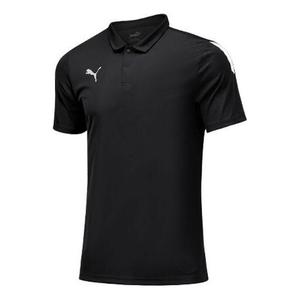 Рубашка поло polo shirt 'black' Puma, черный