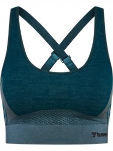 Спортивный бюстгальтер Hummel Sports Top Hmlclea Yoga Damen, цвет DARK SEA