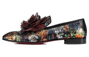 Мужские повседневные туфли Christian Louboutin черные