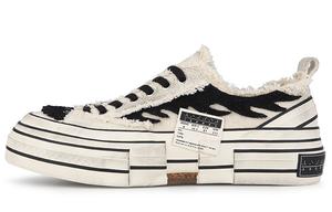 Кеды унисекс с низким верхом черного/белого цвета Xvessel