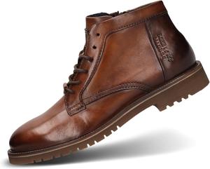 Мужские классические ботинки Bugatti с утепленной подкладкой, Cognac
