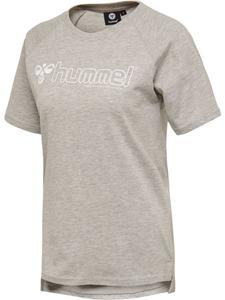 Футболка "Hmlzenia T-Shirt S/S" серого цвета Hummel