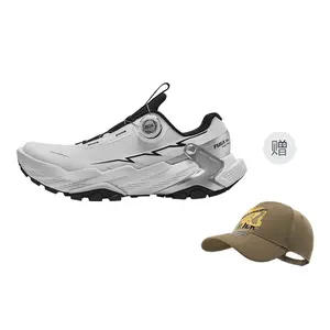 KAILAS FUGA Женские легкие износостойкие низкие трейловые беговые кроссовки белый черный Cloud White, цвет Cloud White