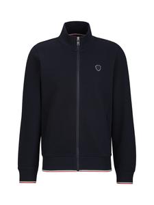 Толстовка с капюшоном на молнии 19V69 ITALIA Zaan, темно-синий