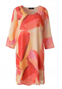 Летнее платье Aniston SELECTED, оранжевый/темно-оранжевый