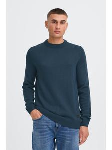 Вязаный свитер SDBABAK синего цвета !SOLID