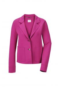 Модная короткая куртка с вешалкой-цепочкой Madeleine, розовый