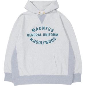 Толстовка Unisex Gray MADNESS, серый