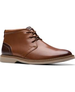 Мужские ботинки Radcliff Mid из коллекции Clarks, Dark tan leather