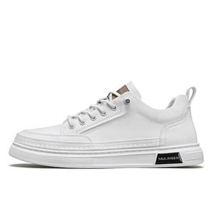 Мужские кроссовки для скейтбординга с низким верхом, амортизирующие и нескользящие Mulinsen, White