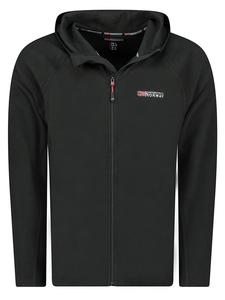 Geographical Norway Флисовая куртка «Тугуд» черного цвета