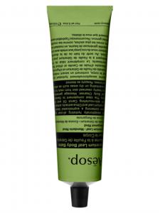 Крем для тела с листом герани 100 мл Aesop, зеленый