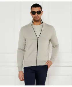 Шерстяной свитер avac_fz Regular fit Boss Orange, бежевый