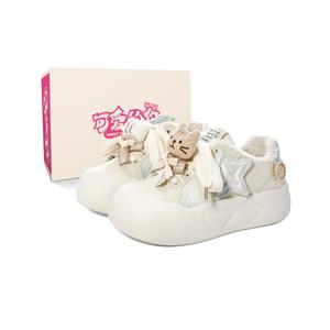 Женские легкие и износостойкие низкие кеды Casual Shoes KEAIDENI, бежевый/синий