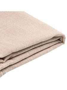 Beliani Чехол для кровати FITOU бежевого цвета - (Ш) 150 x (В) 75 x (Д) 214 см