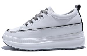 Женские повседневные кроссовки Low Top Junjali, серые, без подкладки