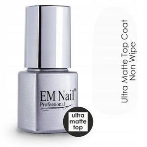 Гибридный лак Top Coat Ultra Matte, 6 мл EM Nail