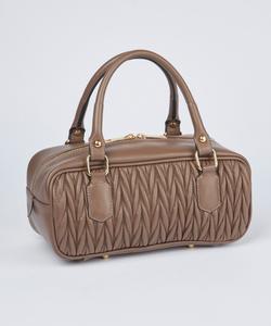 Сумка Boston с собранными складками "MARLON" Favorite Sukinamono, цвет Gray Beige