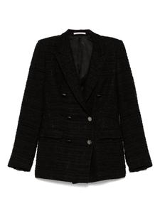 Твидовый блейзер Tagliatore, черный