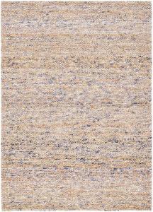 Ковер SAFAVIEH, 244 x 305 см, - Bohemian Collection - большой - натуральный и фиолетовый, ручной работы из джута, идеально для гостиной, спальни, офиса, столовой (BOH901V)