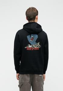 Толстовка Santa Cruz KENDALL GRID HAND CENTRE HOOD UNISEX, Black