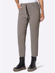 Брюки 7/8 темно-серого цвета WITT WEIDEN