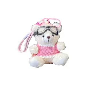 Рюкзак Pilot Blush Bear с подвеской и кукла для ключей LALABABY