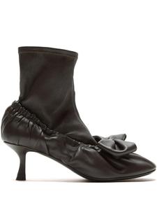 Acne Studios кожаные ботинки, коричневый