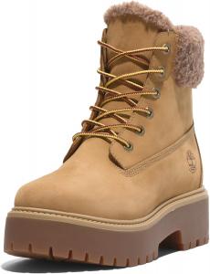 Женские водонепроницаемые ботинки Timberland Stone Street Mid с теплой подкладкой, Wheat Nubuck
