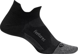 Feetures! Ультралегкие носки Elite Cushion No Show Tab, черный