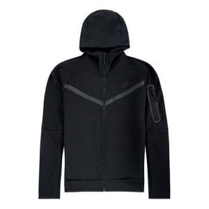 Куртка Nike Casual Sports Breathable Zipper Hooded Jacket Black, черный