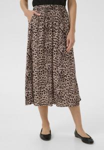 Юбка Cream CRTiah, Animal Neutral/Brown