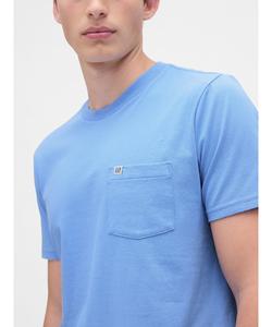 Футболка с карманом, унисекс, из органического хлопка GAP