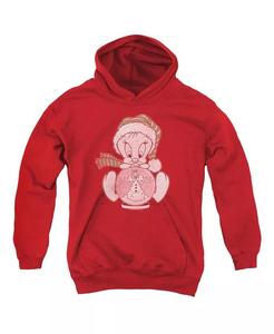 Толстовка с капюшоном Tweey Globe для мальчиков и подростков Looney Tunes, красный