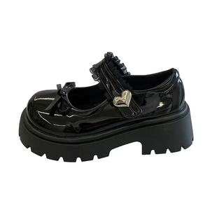 Туфли Platform Mary Jane Shoes Women's Komanic, черный