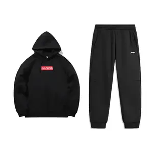 Li-Ning Li Ning Casual Sportswear Unisex Black+Black