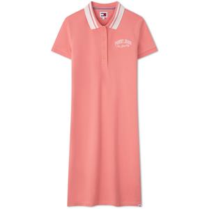 Женское платье с коротким рукавом Tommy Hilfiger, розовый